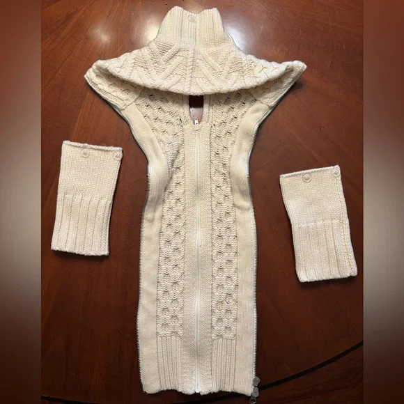 Veronica Beard Ivory Upstate Dickey + Cuffs sz O/S - Picture 2 of 3